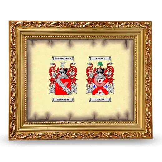 Anniversary Framed - Gold