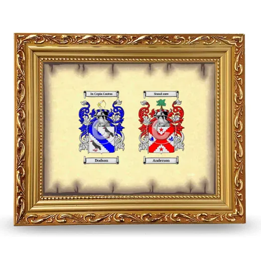 Anniversary Framed - Gold