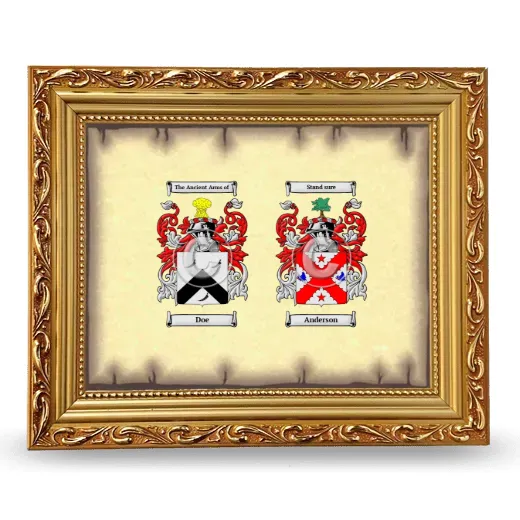 Anniversary Framed - Gold