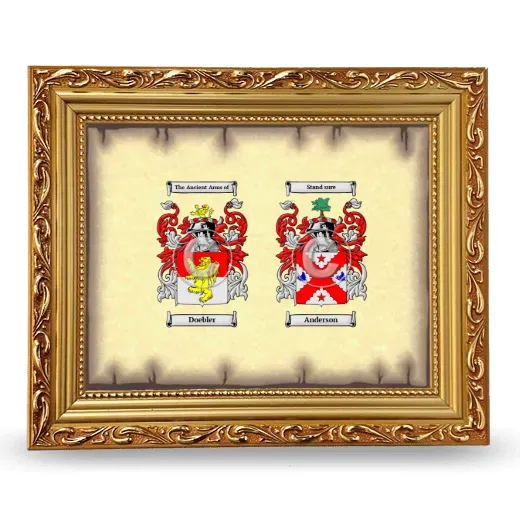 Anniversary Framed - Gold