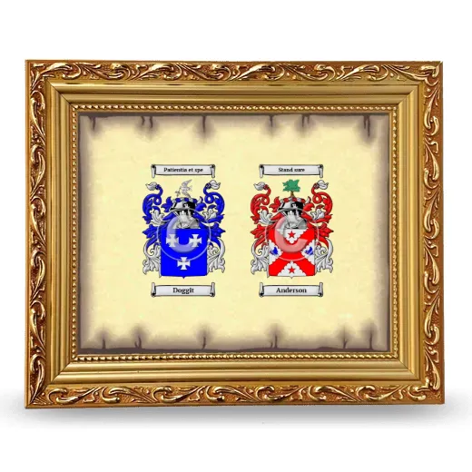 Anniversary Framed - Gold