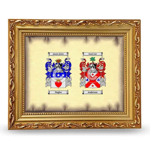 Anniversary Framed - Gold