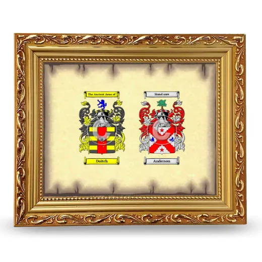 Anniversary Framed - Gold