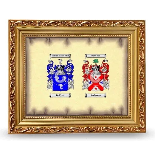 Anniversary Framed - Gold