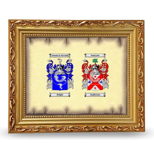 Anniversary Framed - Gold