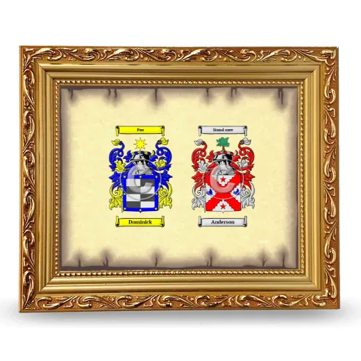 Anniversary Framed - Gold