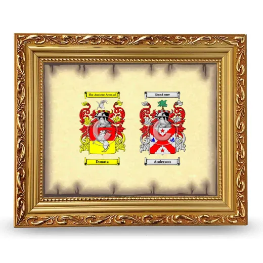 Anniversary Framed - Gold