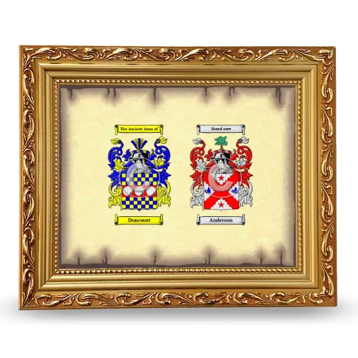 Anniversary Framed - Gold