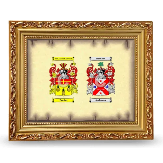 Anniversary Framed - Gold