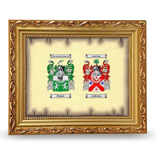 Anniversary Framed - Gold