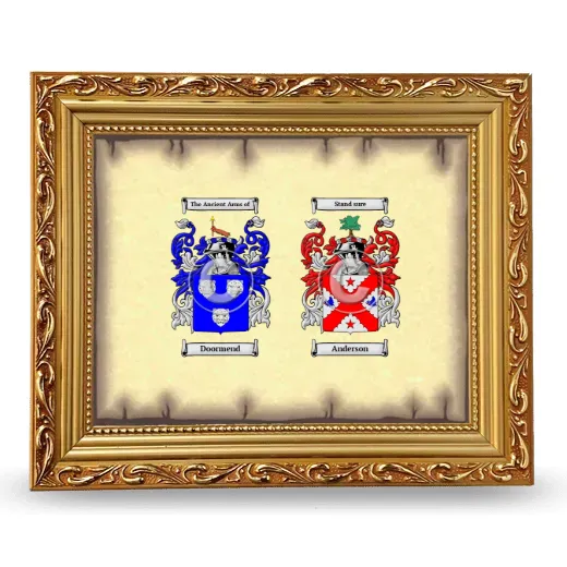 Anniversary Framed - Gold