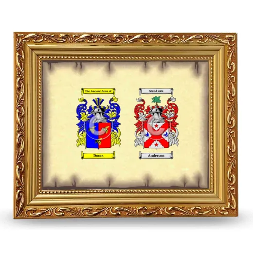 Anniversary Framed - Gold