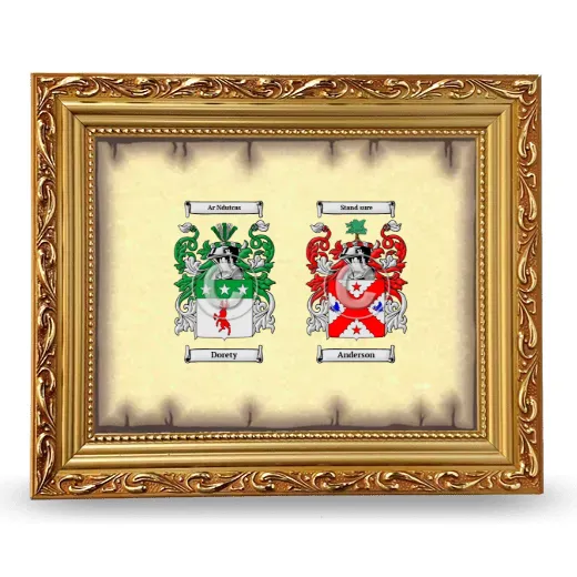 Anniversary Framed - Gold