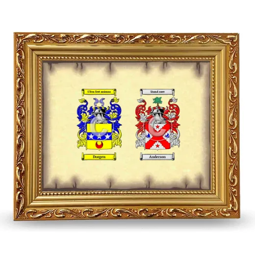 Anniversary Framed - Gold