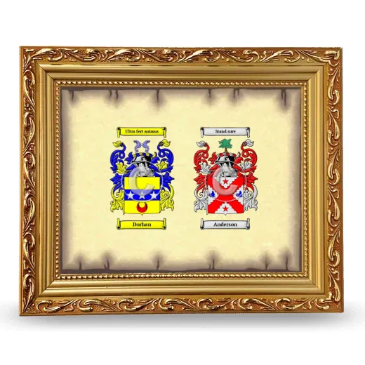 Anniversary Framed - Gold