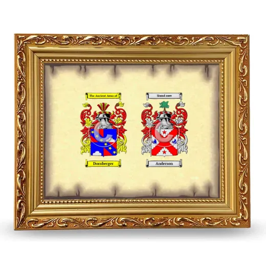 Anniversary Framed - Gold