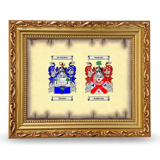 Anniversary Framed - Gold