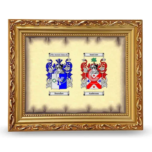 Anniversary Framed - Gold