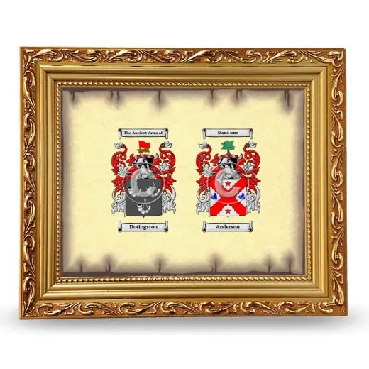 Anniversary Framed - Gold