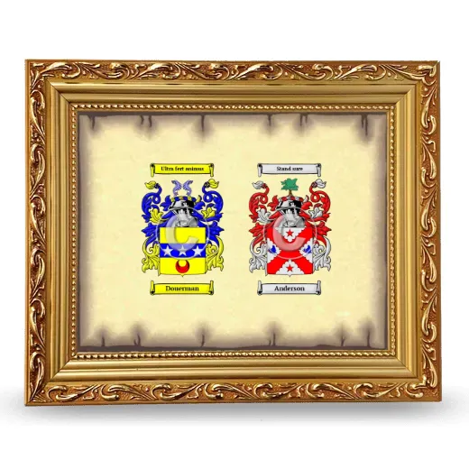 Anniversary Framed - Gold