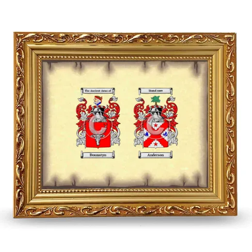 Anniversary Framed - Gold