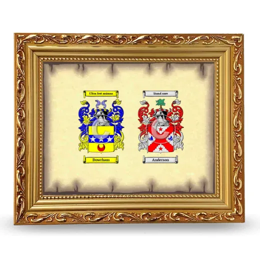 Anniversary Framed - Gold