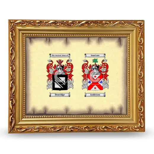 Anniversary Framed - Gold