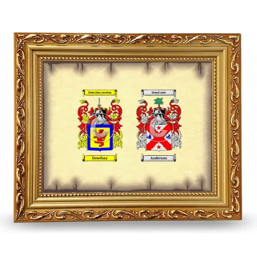 Anniversary Framed - Gold