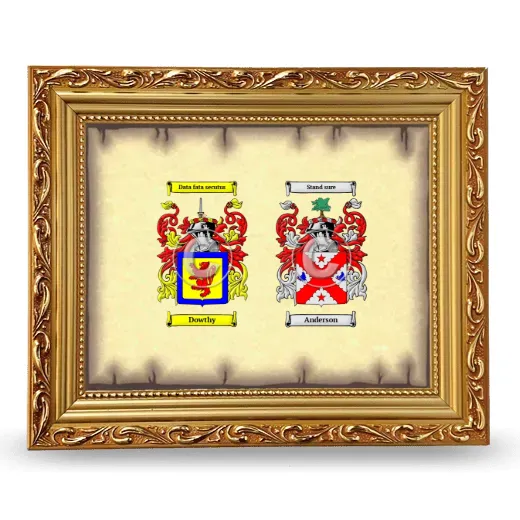 Anniversary Framed - Gold