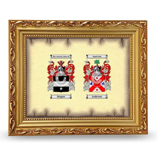 Anniversary Framed - Gold