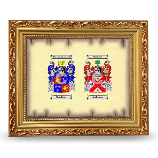 Anniversary Framed - Gold