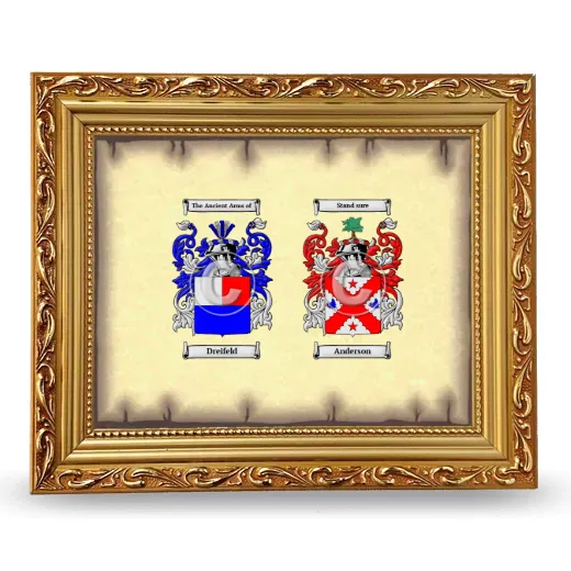 Anniversary Framed - Gold