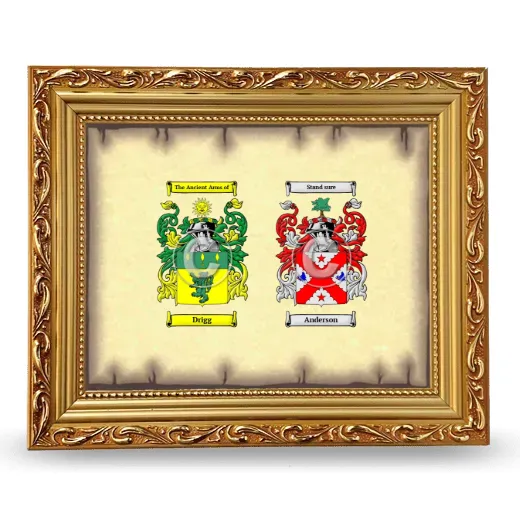 Anniversary Framed - Gold