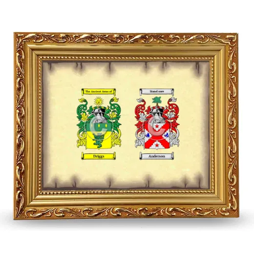 Anniversary Framed - Gold