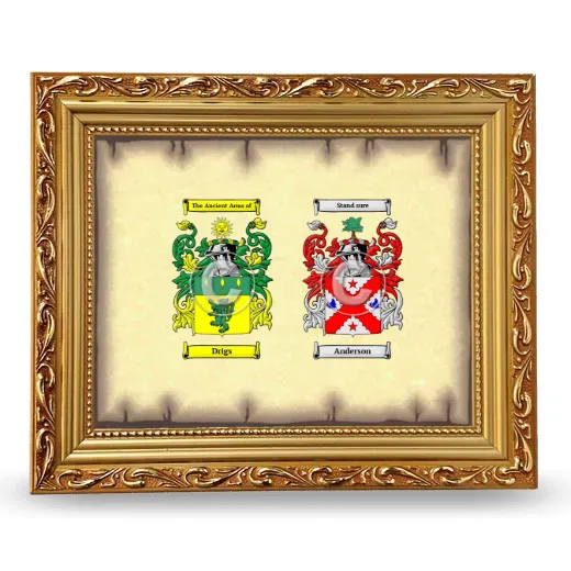 Anniversary Framed - Gold