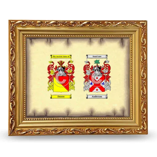 Anniversary Framed - Gold