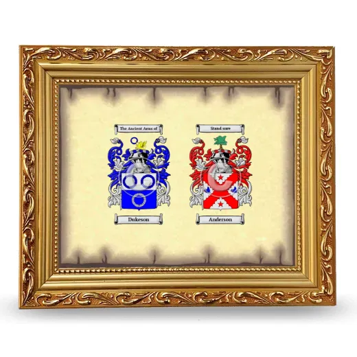 Anniversary Framed - Gold