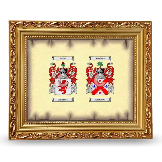 Anniversary Framed - Gold