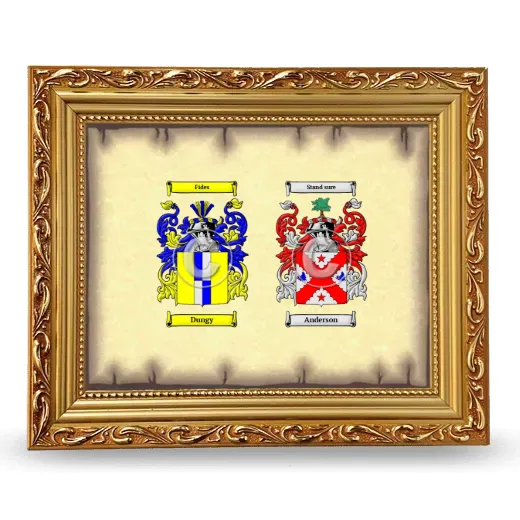 Anniversary Framed - Gold