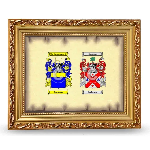 Anniversary Framed - Gold