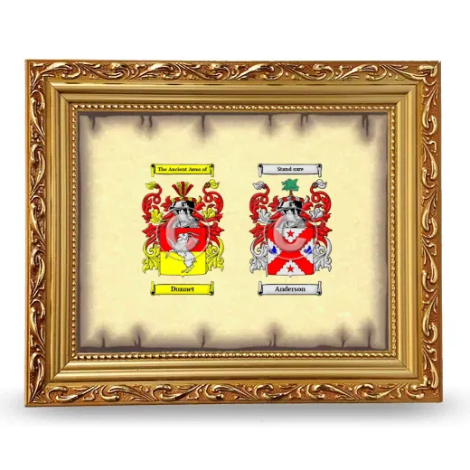 Anniversary Framed - Gold