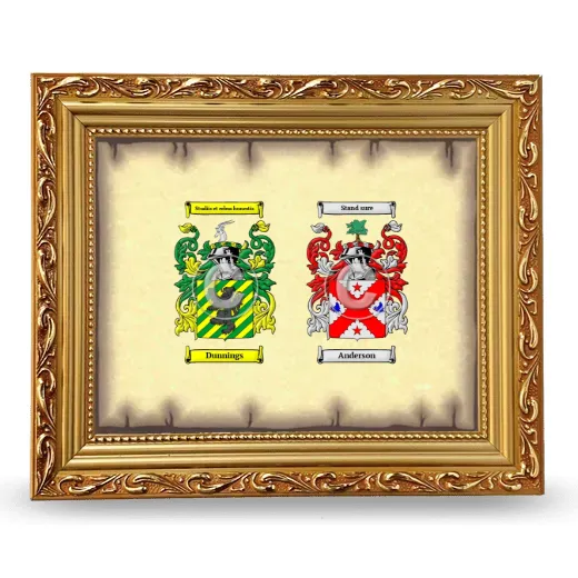 Anniversary Framed - Gold