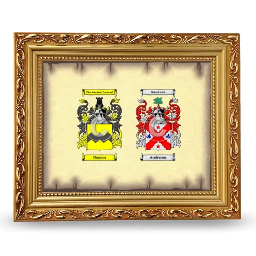 Anniversary Framed - Gold