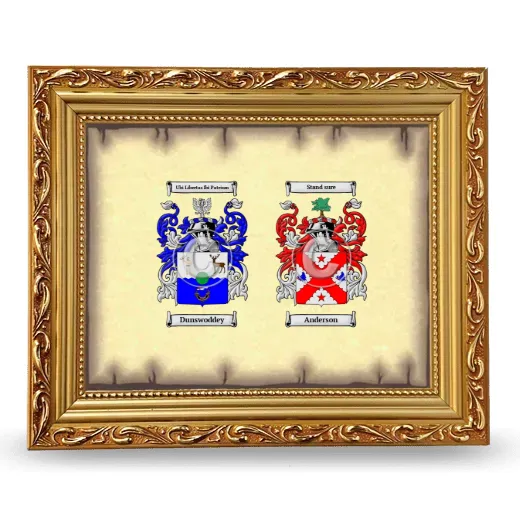 Anniversary Framed - Gold