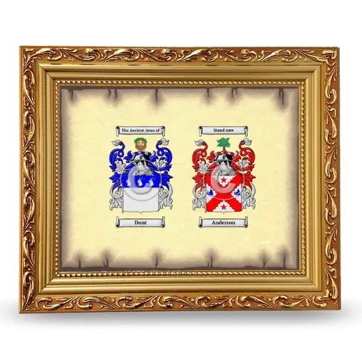 Anniversary Framed - Gold