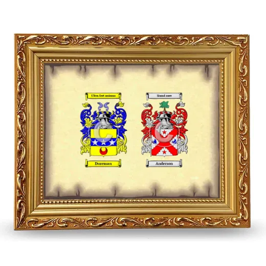 Anniversary Framed - Gold