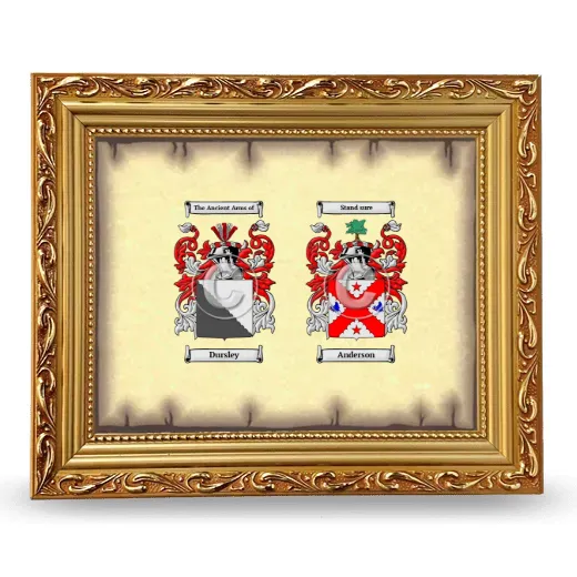 Anniversary Framed - Gold