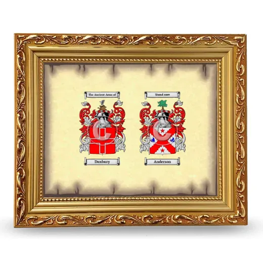 Anniversary Framed - Gold