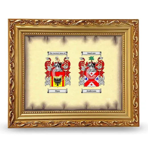 Anniversary Framed - Gold