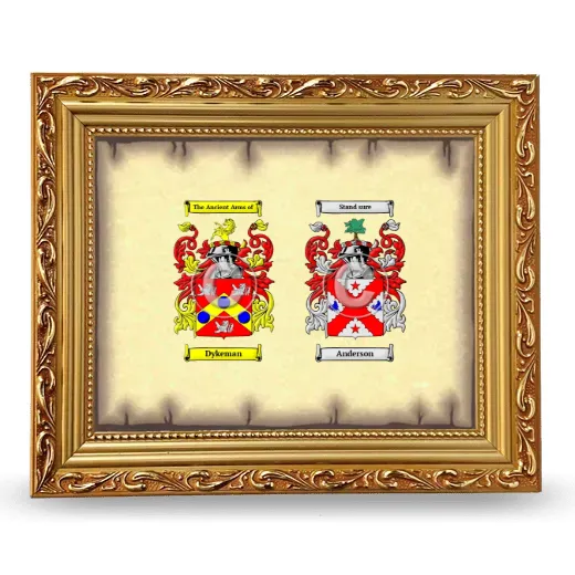 Anniversary Framed - Gold